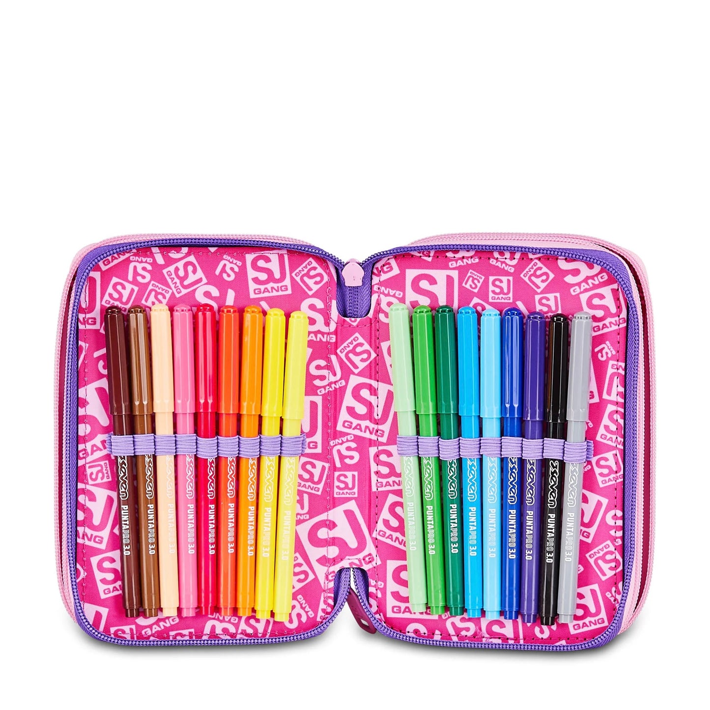 Astuccio 3 Zip 3D - Glowcat