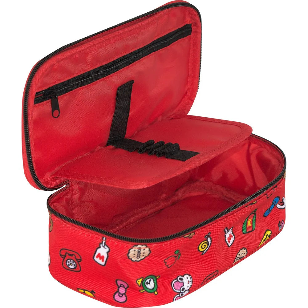 Astuccio ovale Hello kitty Rosso