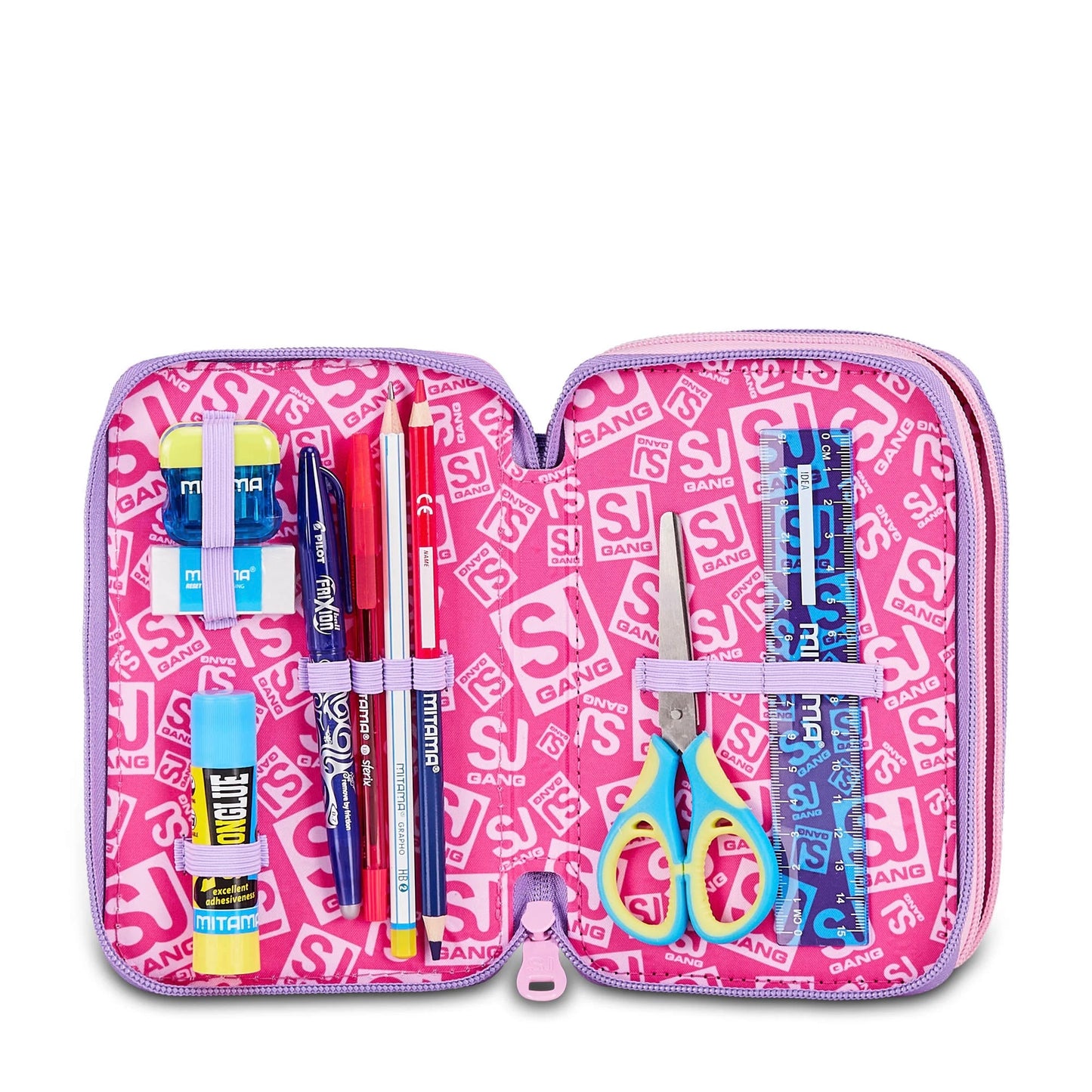 Astuccio 3 Zip 3D - Pixie Unicorn