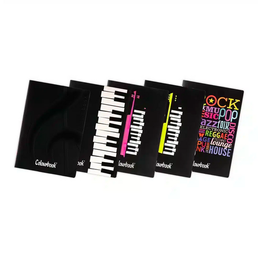 Quaderno A4 pentagrammato Music Tastes