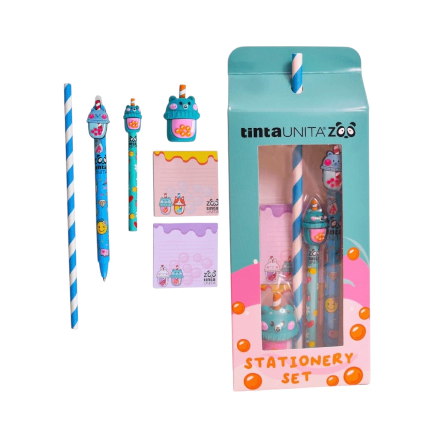 Set Cancelleria - Tinta Unita Bubble Tea