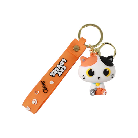 Portachiavi Charm - Gatto Arancione Itotal