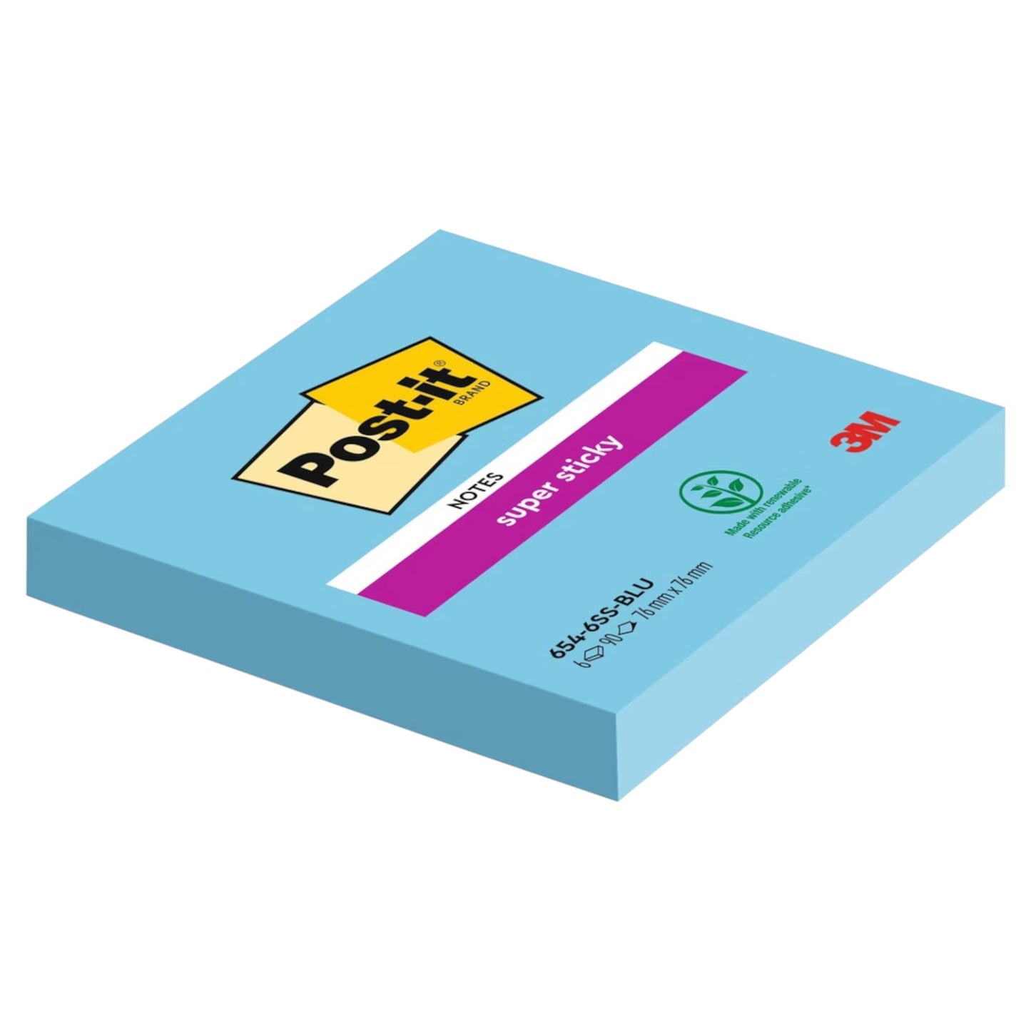 Foglietti Post-It 76mm x 76mm Neon