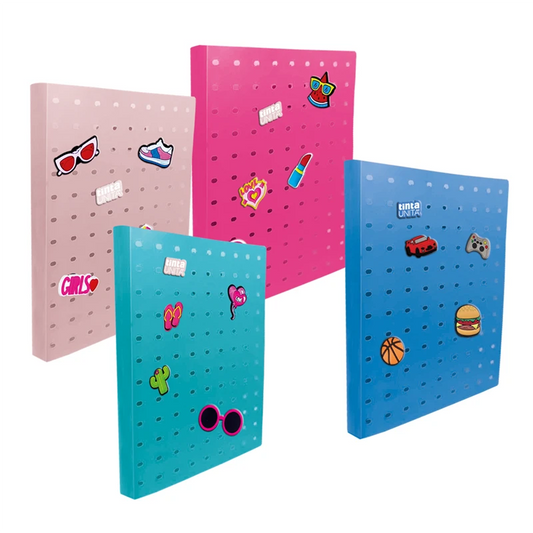 Raccoglitore ad Anelli in PPL A4 Tinta Unita Click