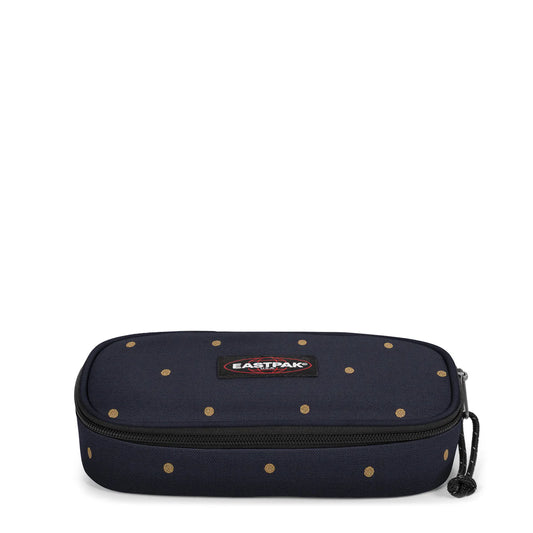 Astuccio Ovale Eastpak Dots Marine Gold