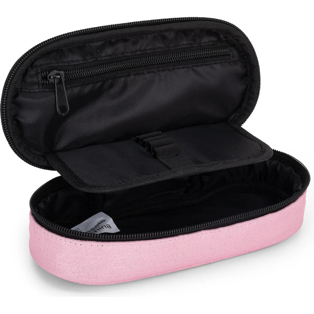 Astuccio ovale COMIX Lurex Rosa