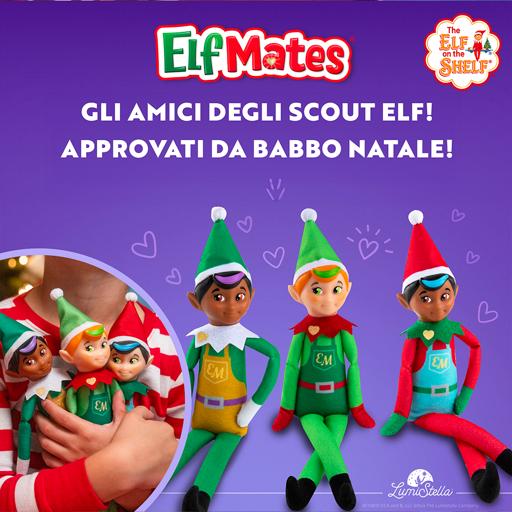 The Elf on the Shelf ®- Elf Mates- I migliori amici degli elfi