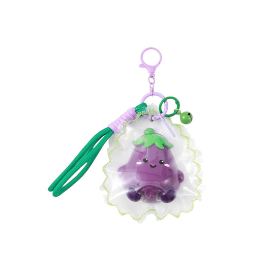 Portachiavi Jelly Pop - Fresh Market Melanzana - Itotal