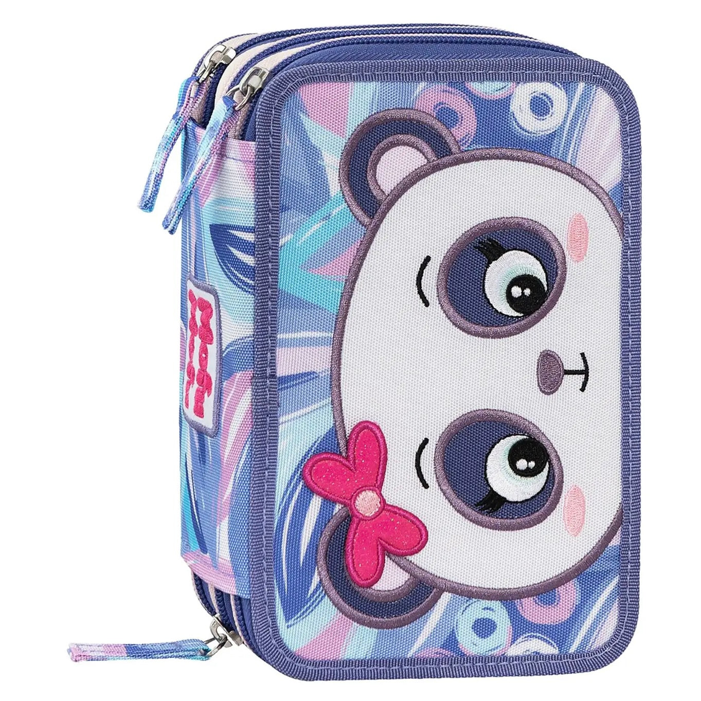 Astuccio 3 Zip Mofu Mofu Panda