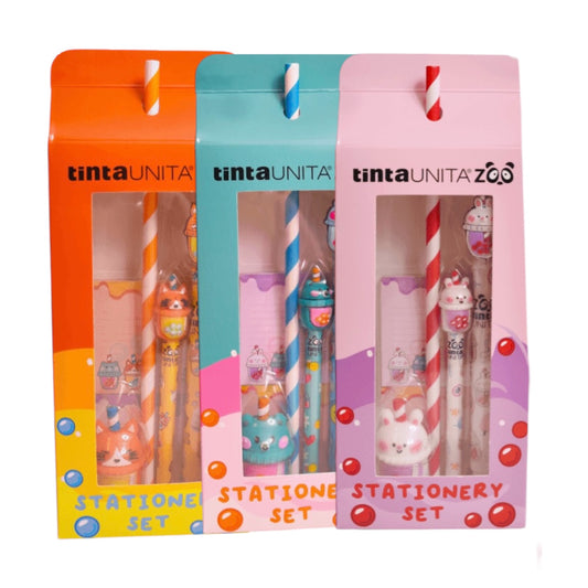 Set Cancelleria - Tinta Unita Bubble Tea