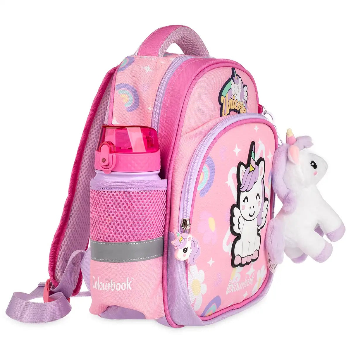 Zaino Asilo Unicorn con Peluche