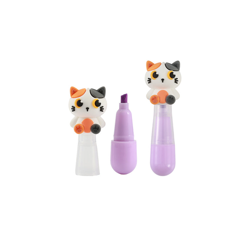Evidenziatori Cat set 6 pz - Itotal