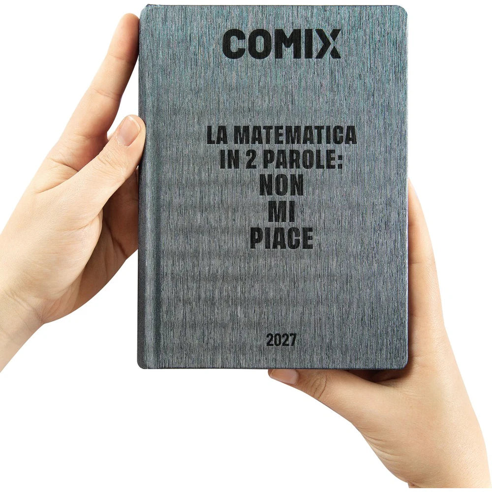 Diario 16 Mesi 2026/27 - COMIX - Giornaliero gear-black