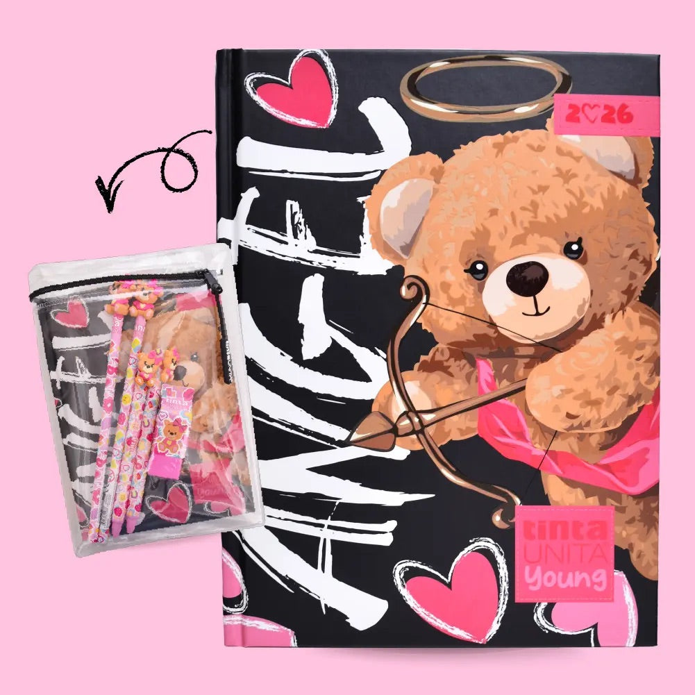 Diario 12Mesi Dream Angels TINTA UNITA