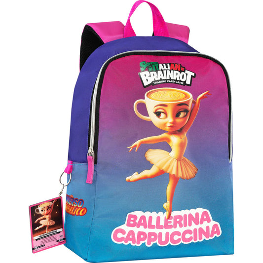 Zaino Brainrot Ballerina Cappuccina