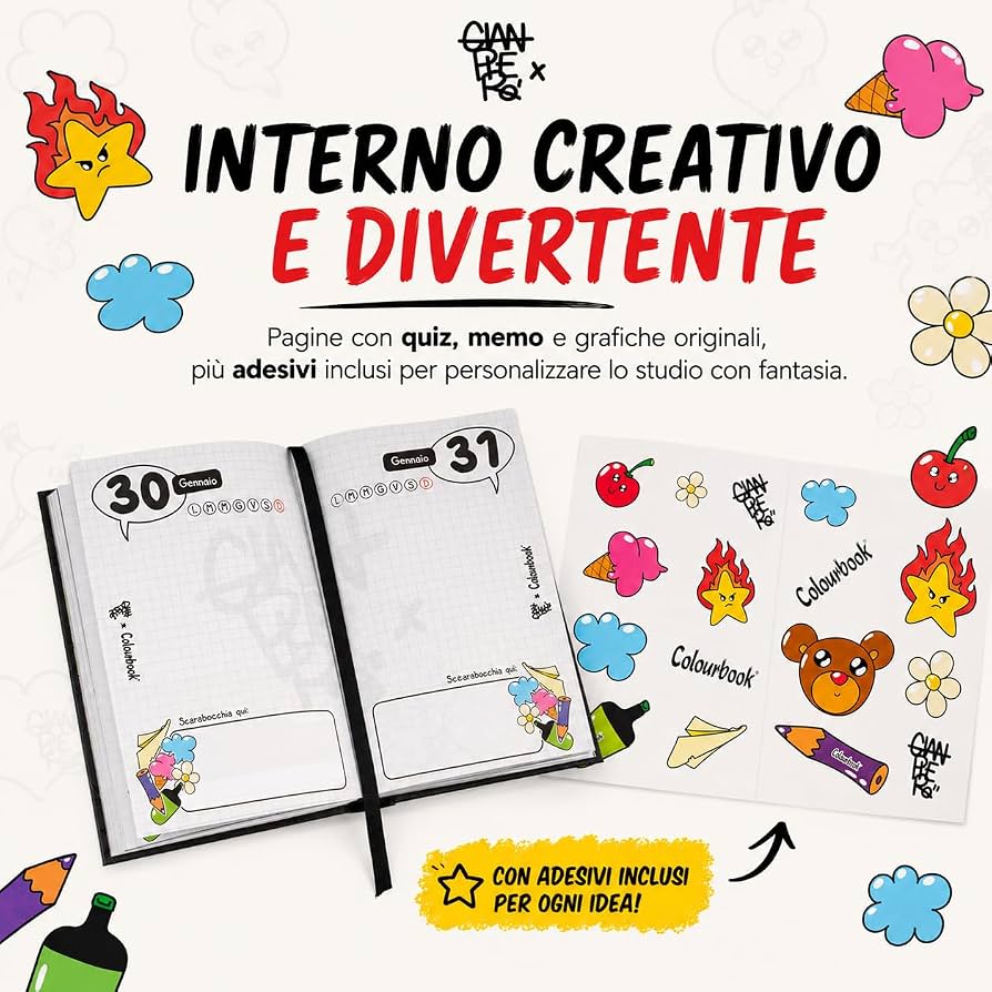 Diario Scuola 26/27 Gianpiero X Colourbook