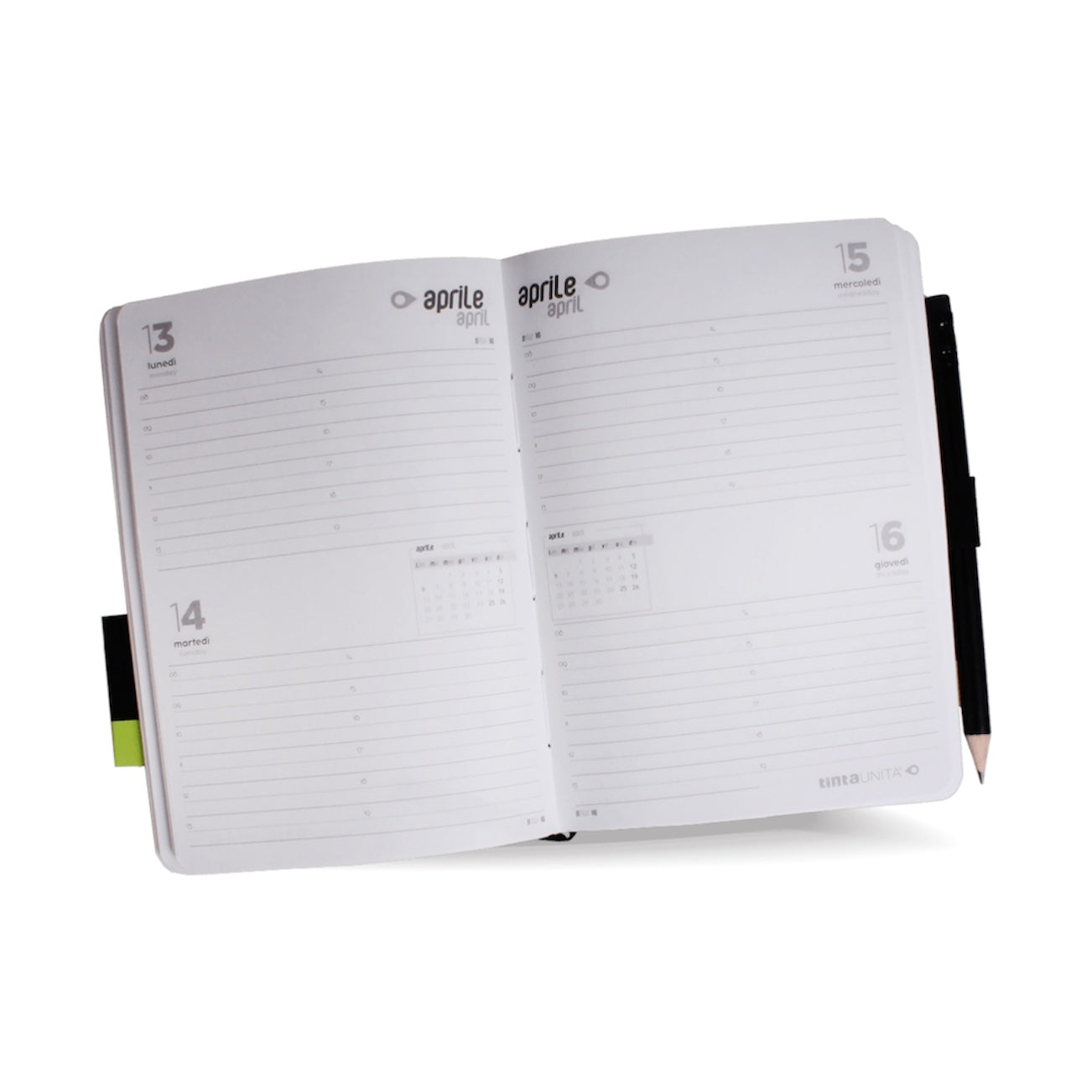 Agenda Giornaliera A6 Tinta Unita