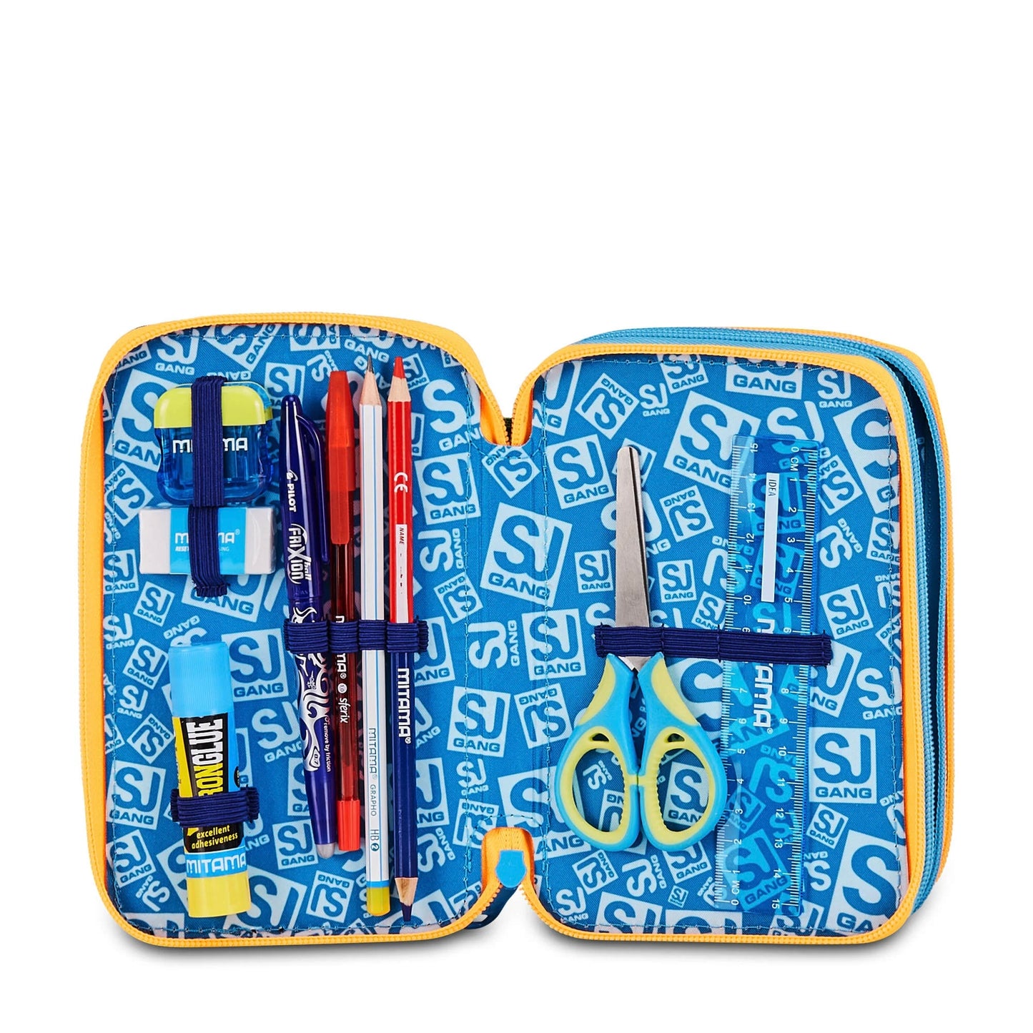 Astuccio 3 Zip - Joyful Pins Boy