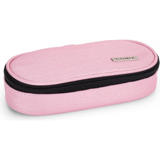 Astuccio ovale COMIX Lurex Rosa