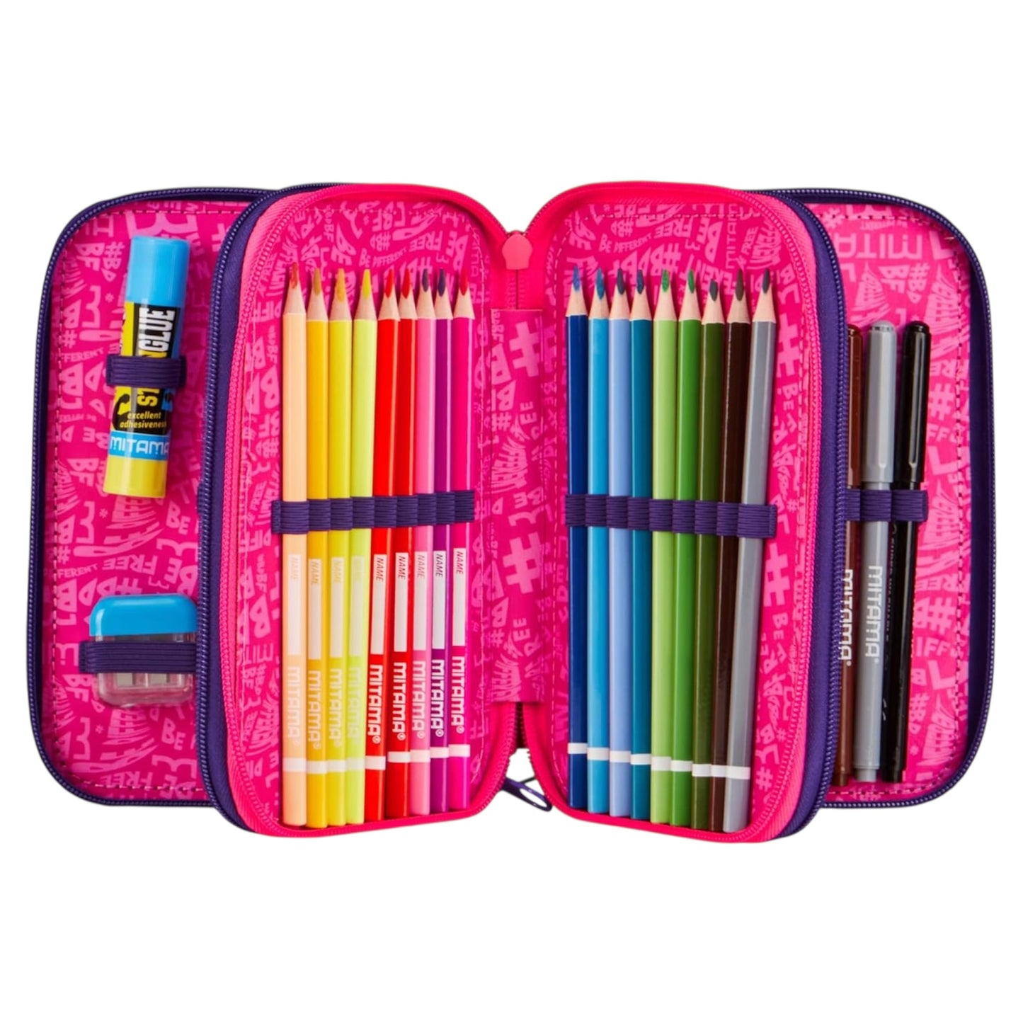 Astuccio 3 Zip MusicLove - Mitama