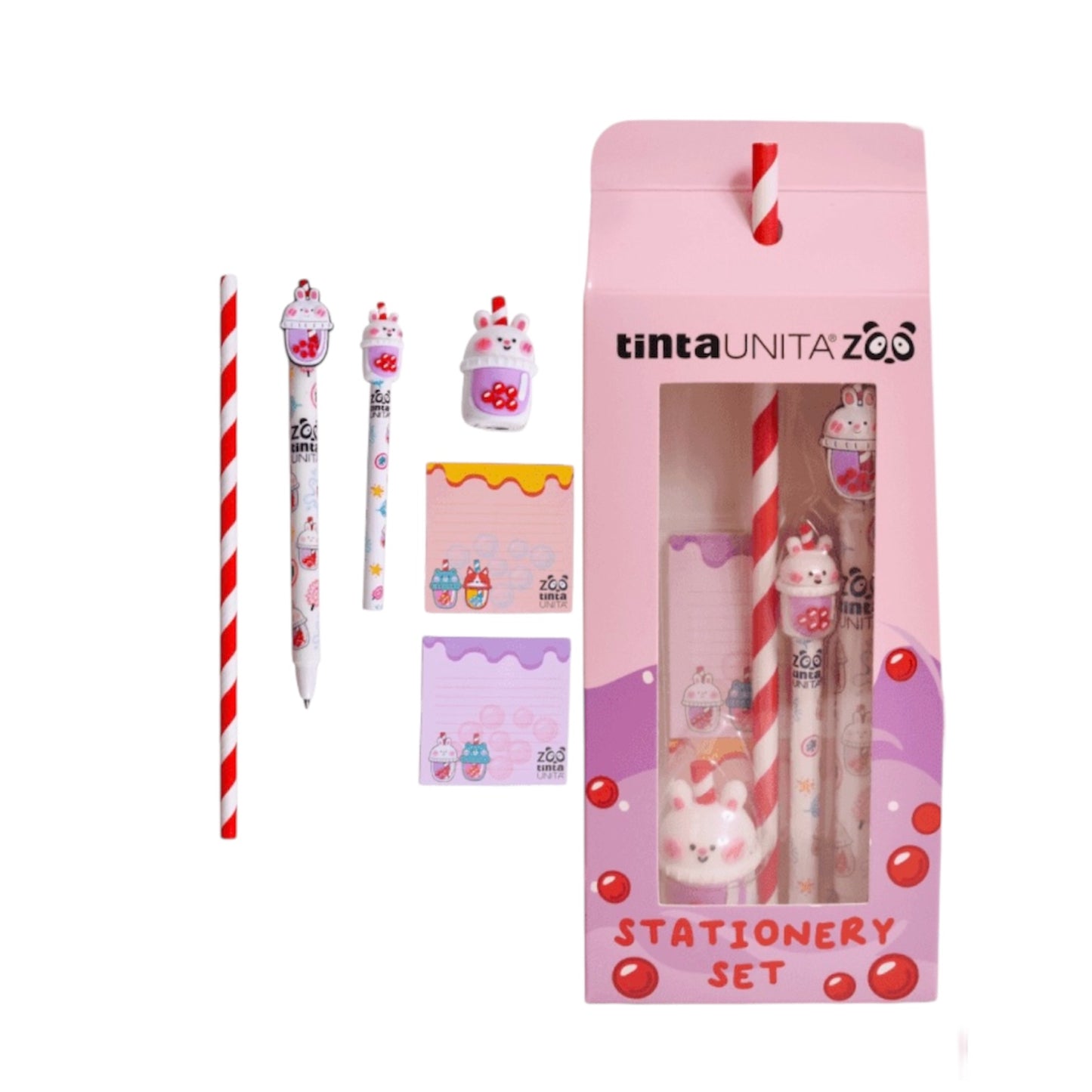 Set Cancelleria - Tinta Unita Bubble Tea