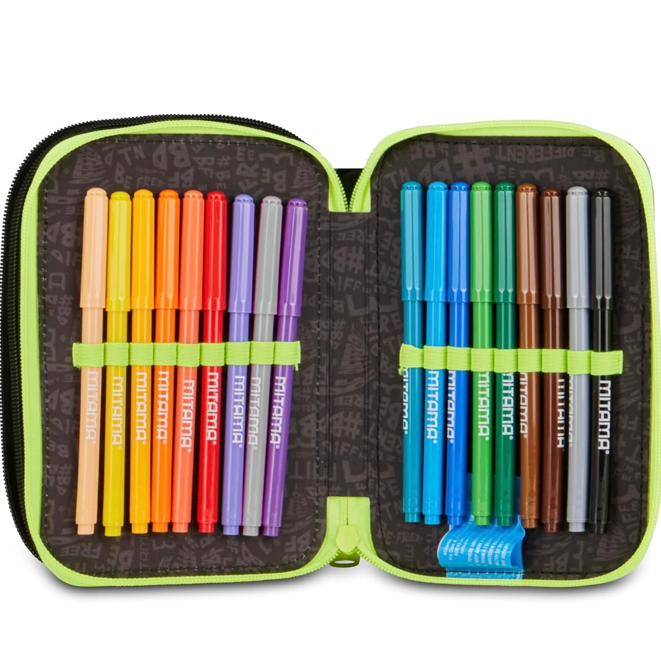 Astuccio 3 Zip Rebel - Mitama