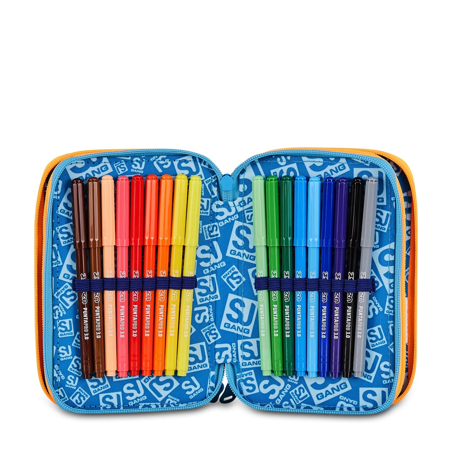 Astuccio 3 Zip - Joyful Pins Boy