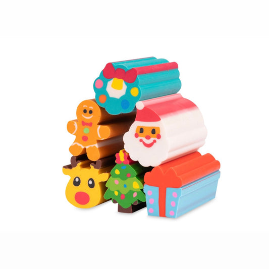 Set gommine da collezione La Fabbrica degli Elfi