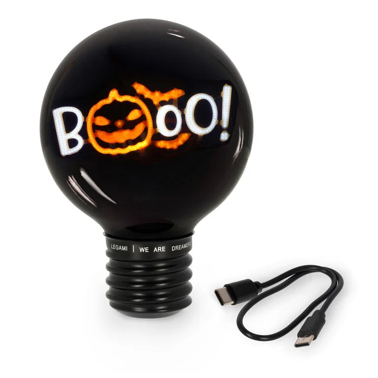 Lampada Decorativa da Tavolo a Forma di Lampadina Pumpkin Booo - Bulb Fiction XL