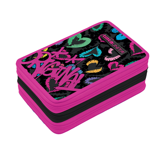 Astuccio 3 Zip Original - Tinta Unita Teen