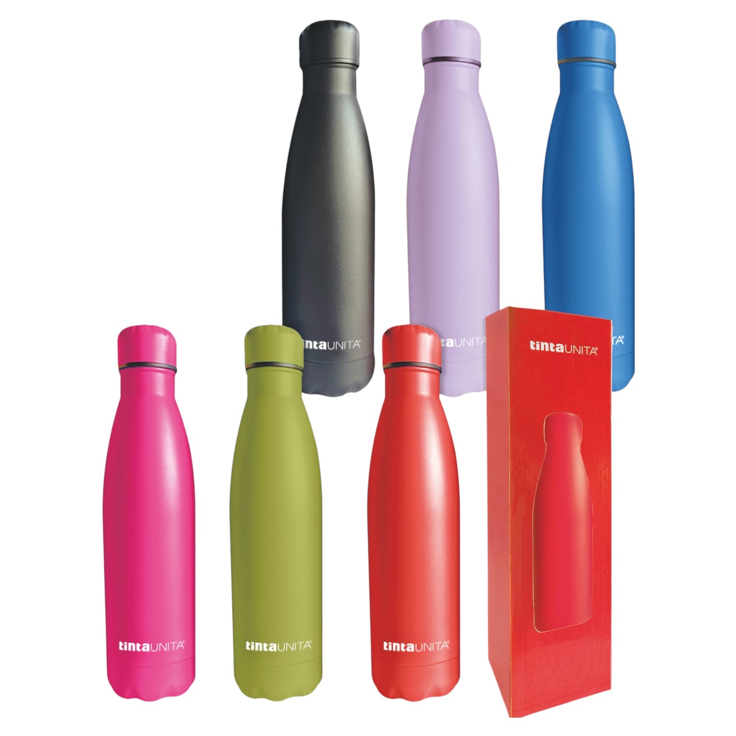 Borraccia Soft Touch - Tinta Unita