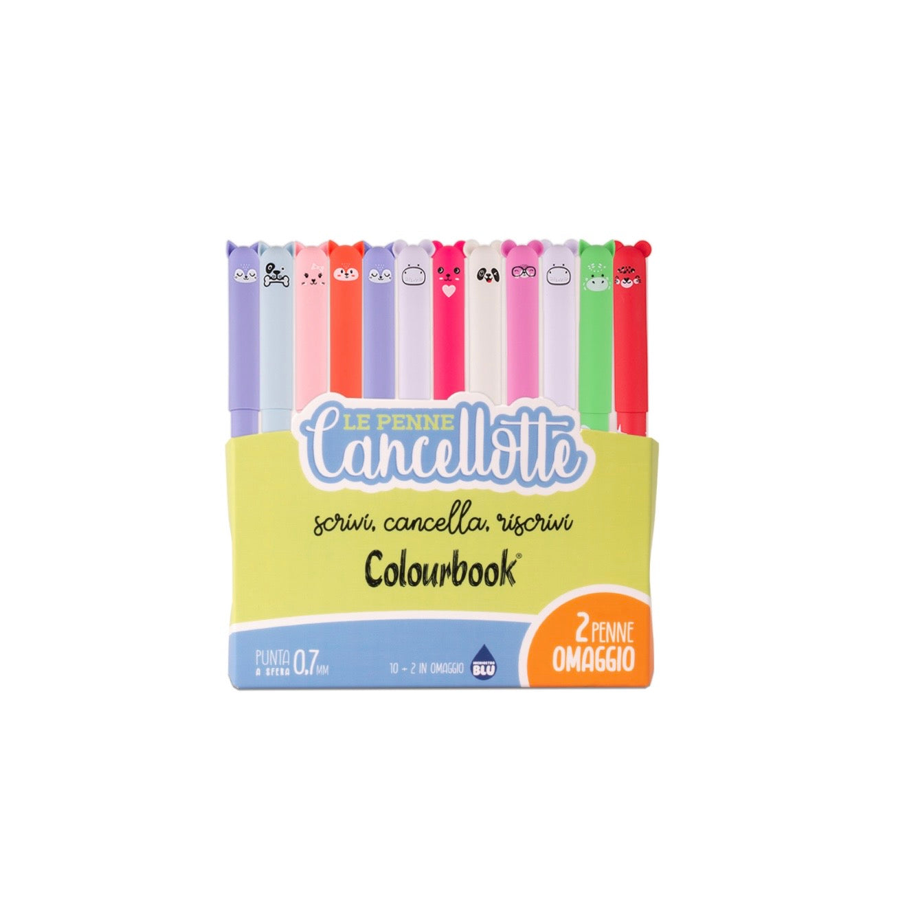 Set 10 penne Cancellotte +2 in omaggio – Inchiostro blu