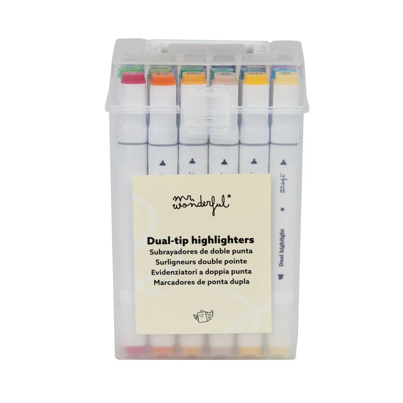 Set di 24 marcatori a doppia punta - Dual highlight