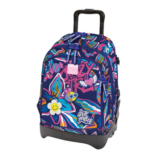 Zaino Trolley Crooss Crazy Girl - Tinta Unita Click