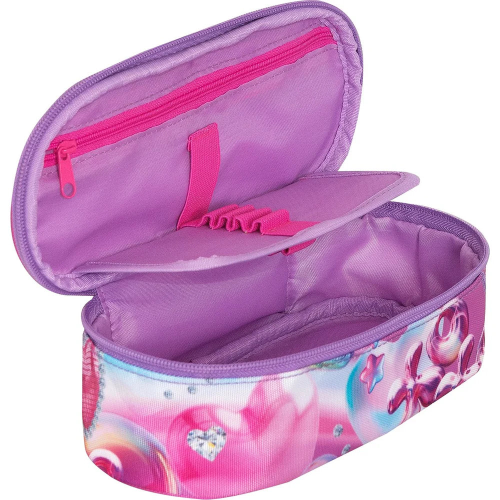 Astuccio ovale COMIX Bright Rosa
