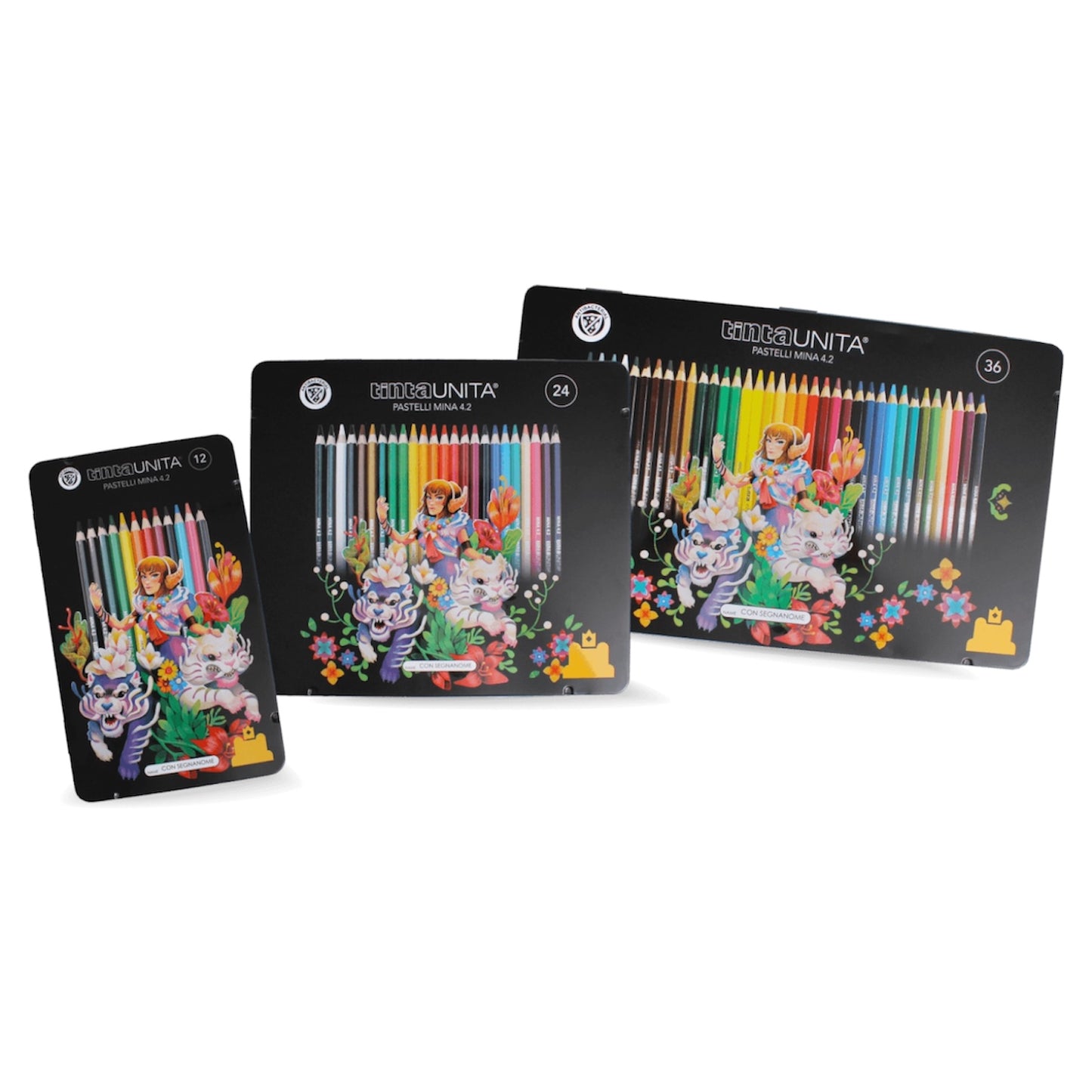 Metal Box Pastelli Fraffrog Edition - Tinta Unita