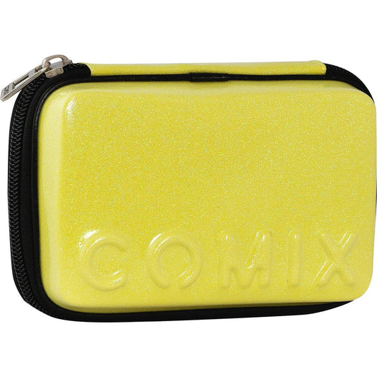 Astuccio Corredo Maxi Zip Glitter Giallo - Comix