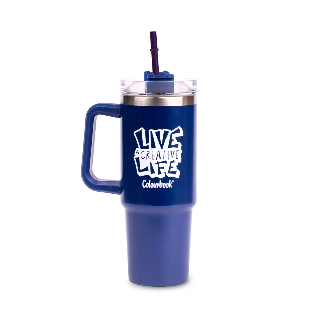 Borraccia termica con manico 900ml Colour Slurp