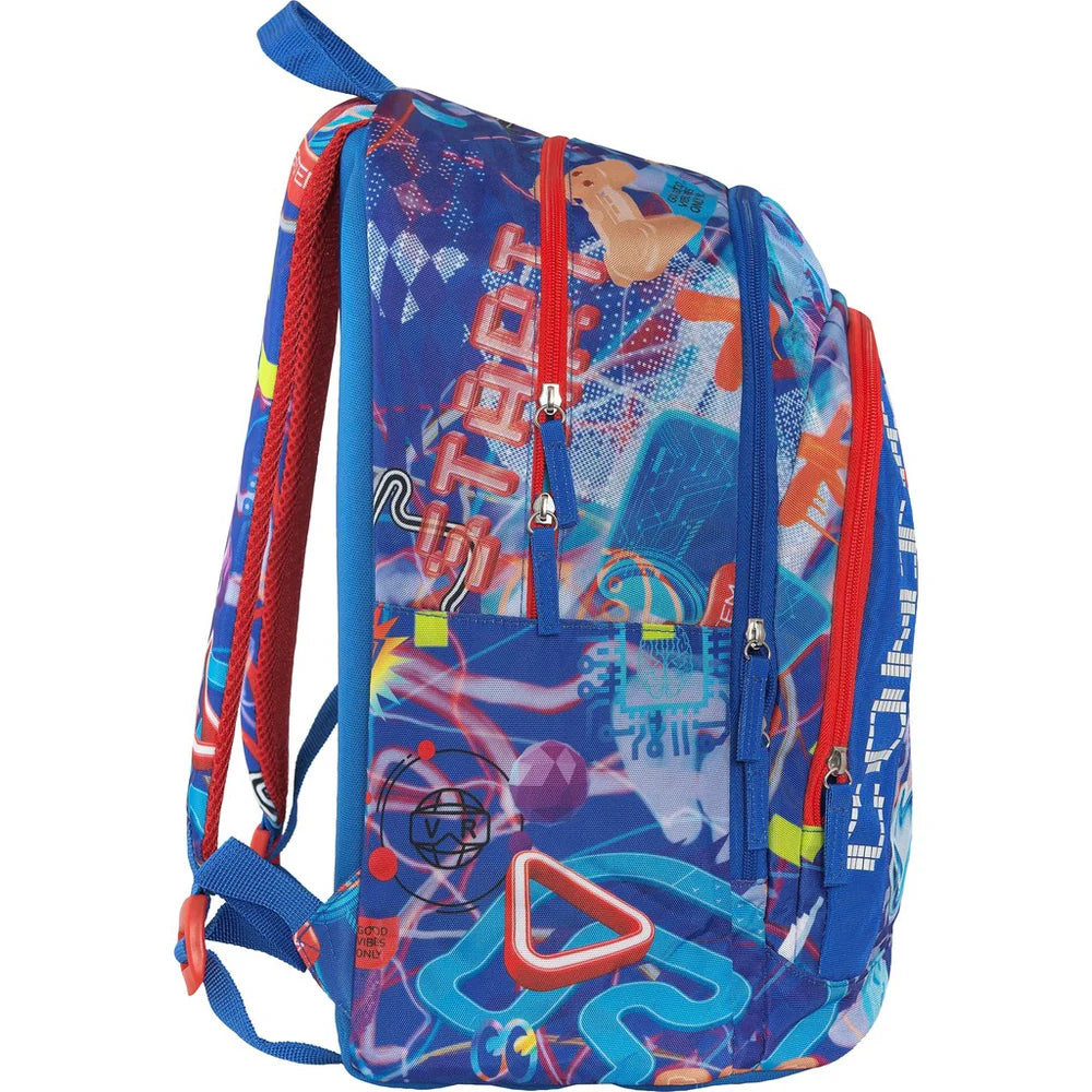 Zaino organizzato COMIX Bright Blu