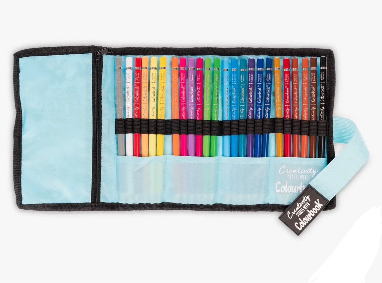 Astuccio portapastelli a rotolo Creativity – 24 pastelli COLOURBOOK