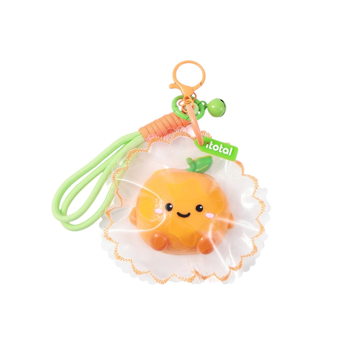 Portachiavi Jelly Pop - Fresh Market Arancia - Itotal