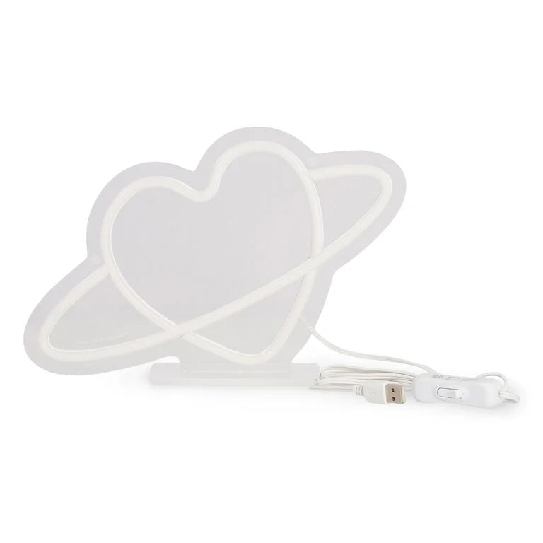 Lampada Led Effetto Neon - Planet Heart - It's a Sign