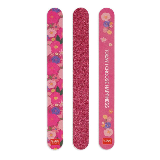 Set di 3 Lime per Unghie Flowers - Nails Before Males
