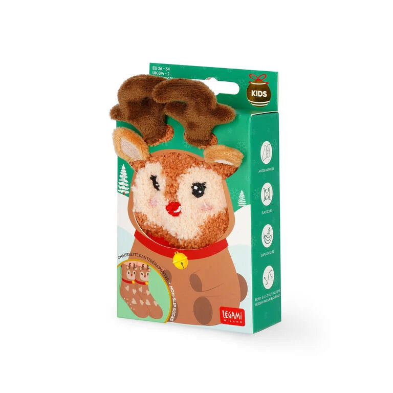 Snowman Non-Slip Socks - It's a Match!