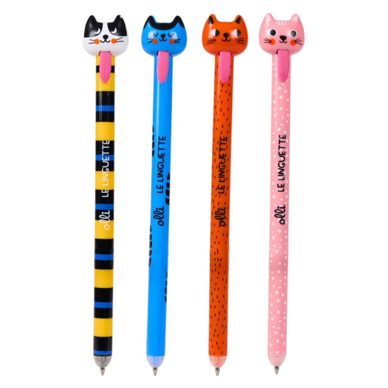 Penna Cancellabile Le Linguette Olli Gatto