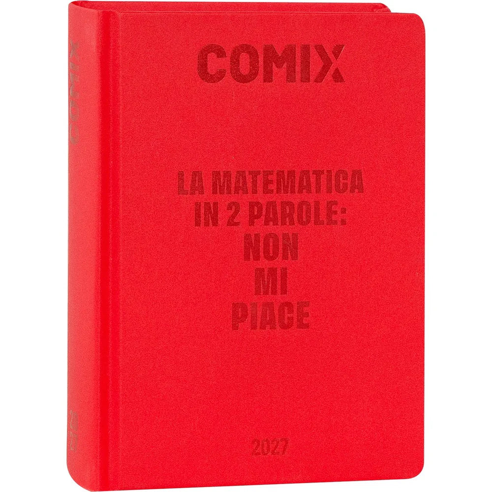 Diario 16 Mesi 2026/27 - COMIX - Giornaliero red