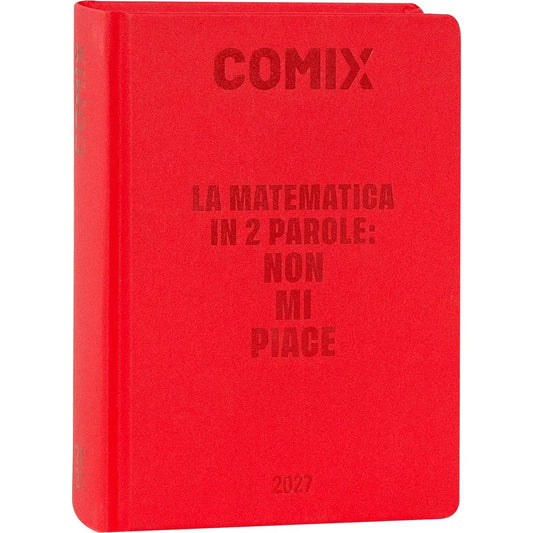 Diario 16 Mesi 2026/27 - COMIX - Giornaliero red