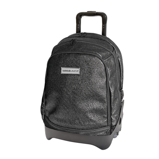 Zaino Trolley Nero Glam TINTA UNITA