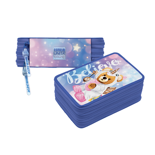 Astuccio 3Zip Believe TINTA UNITA