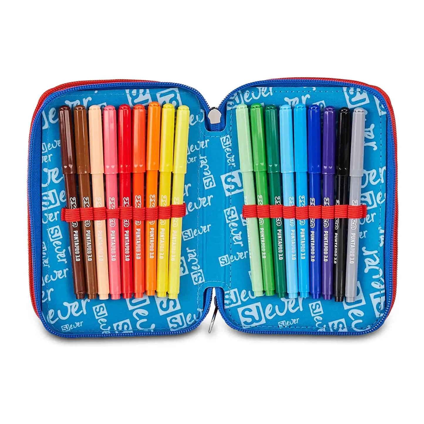 Astuccio 3 Zip Fluid Game - SJ Gang Ever